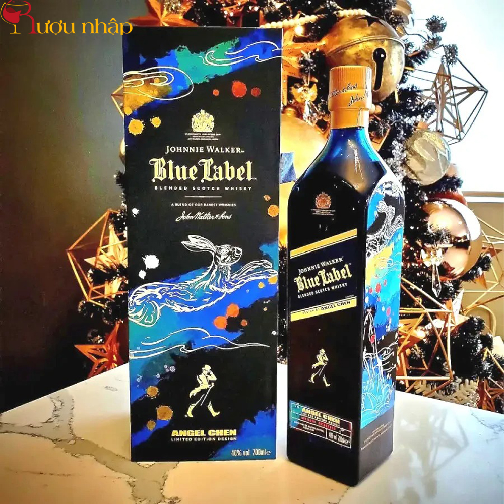 Rượu Johnnie Blue Year Of The Rabbit Limited