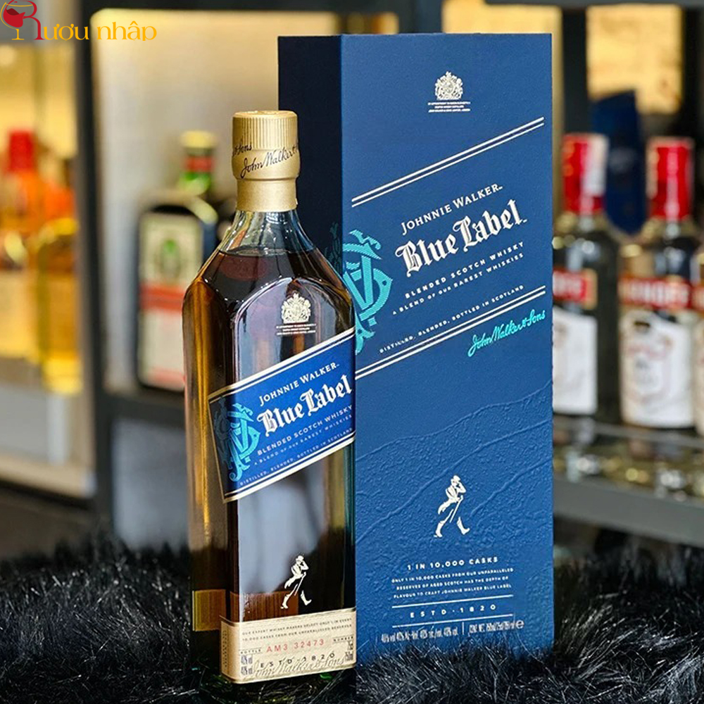 Rượu Johnnie Walker Blue Label 1L Chính hãng Scotland
