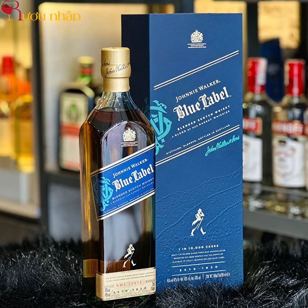 Rượu Johnnie Walker Blue Label Chính hãng Scotland
