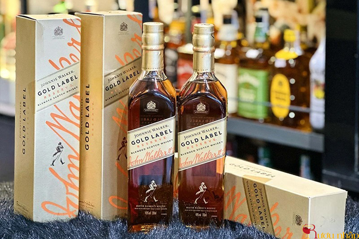 Rượu Johnnie Walker Gold Label Hàng Chính Hãng