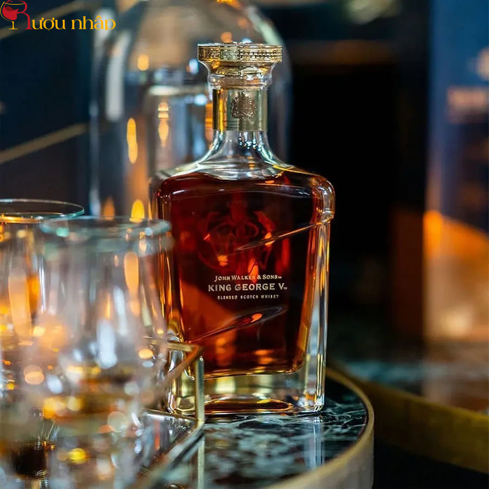 Rượu Johnnie Walker King George V Hương Vị Hoàng Gia Bất Hủ