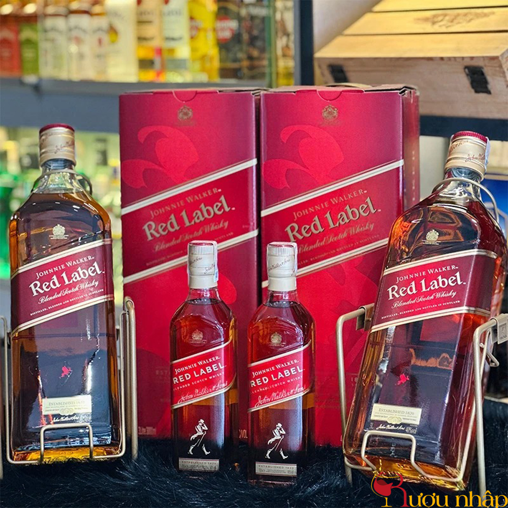 Rượu Johnnie Walker Red Label 3L Dung tích lớn