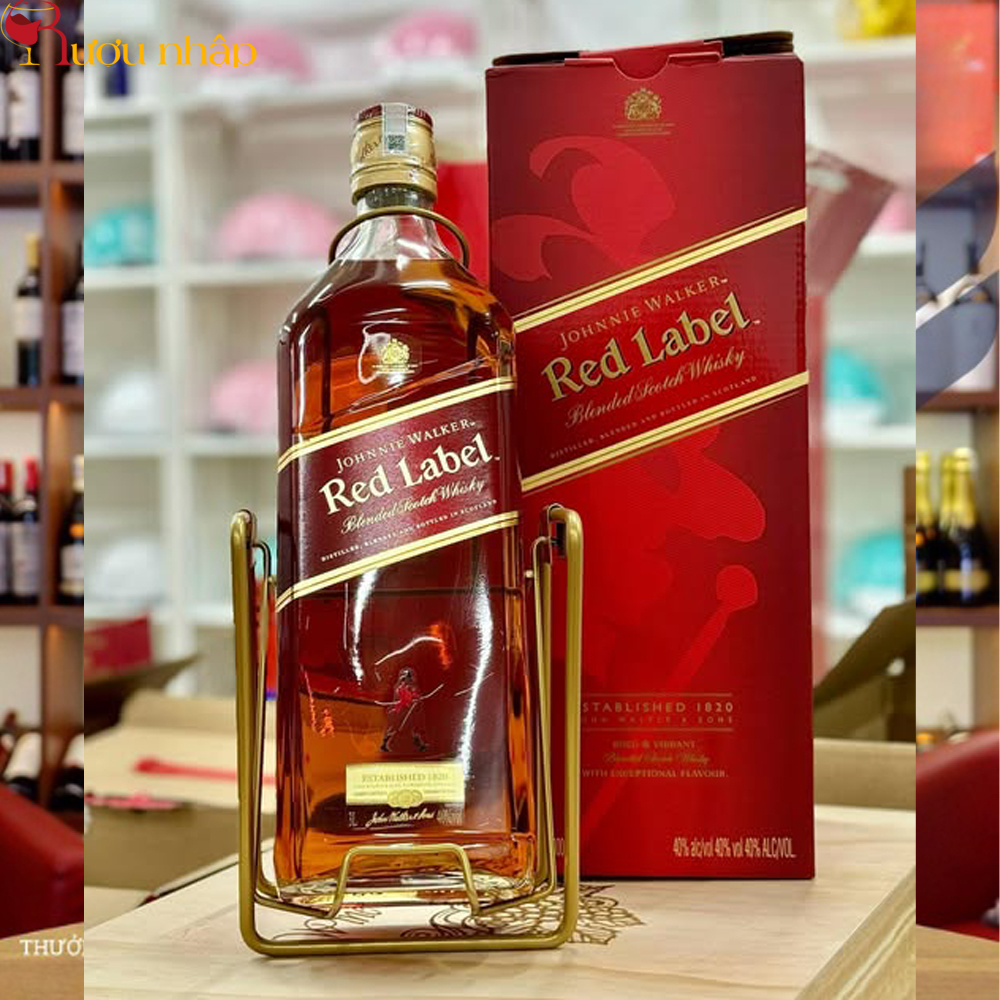 Rượu Johnnie Red Label 3 Lít