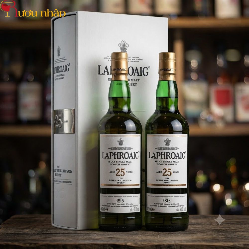 Rượu Laphroaig 25 Năm – The Bessie Williamson Story