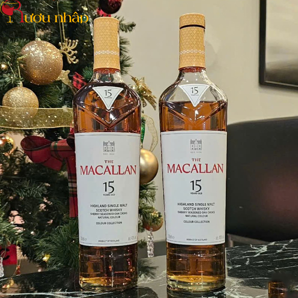 Rượu Macallan 15 năm Colour Collection