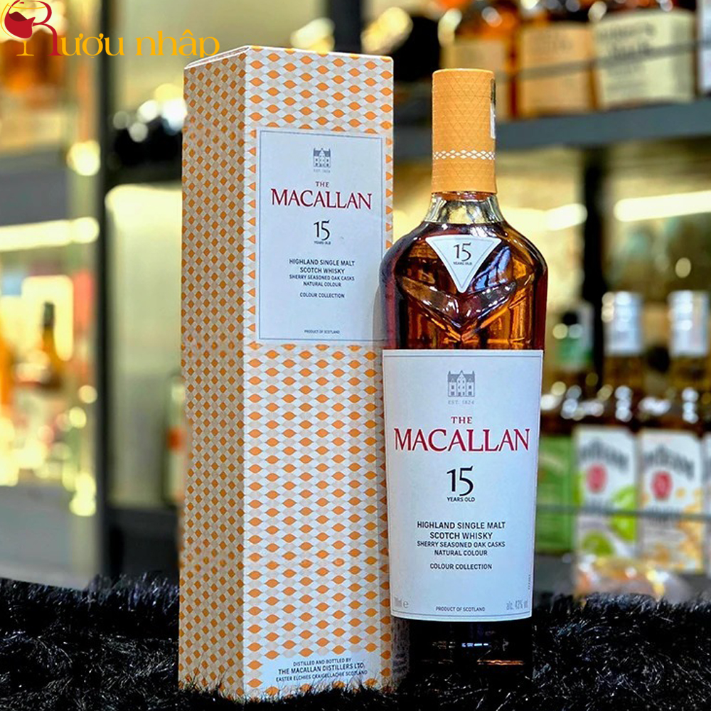 Rượu Macallan 15 năm Colour Collection Chính Hãng