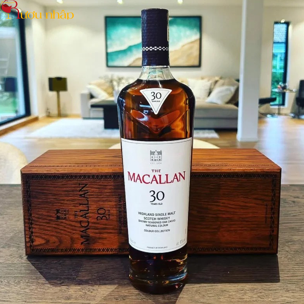 Rượu Macallan 30 Năm Colour Collection Sang Trọng Hiếm Có