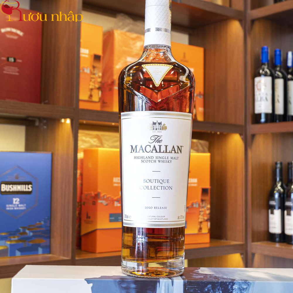 Rượu Macallan Boutique Collection 2020 Chính Hãng
