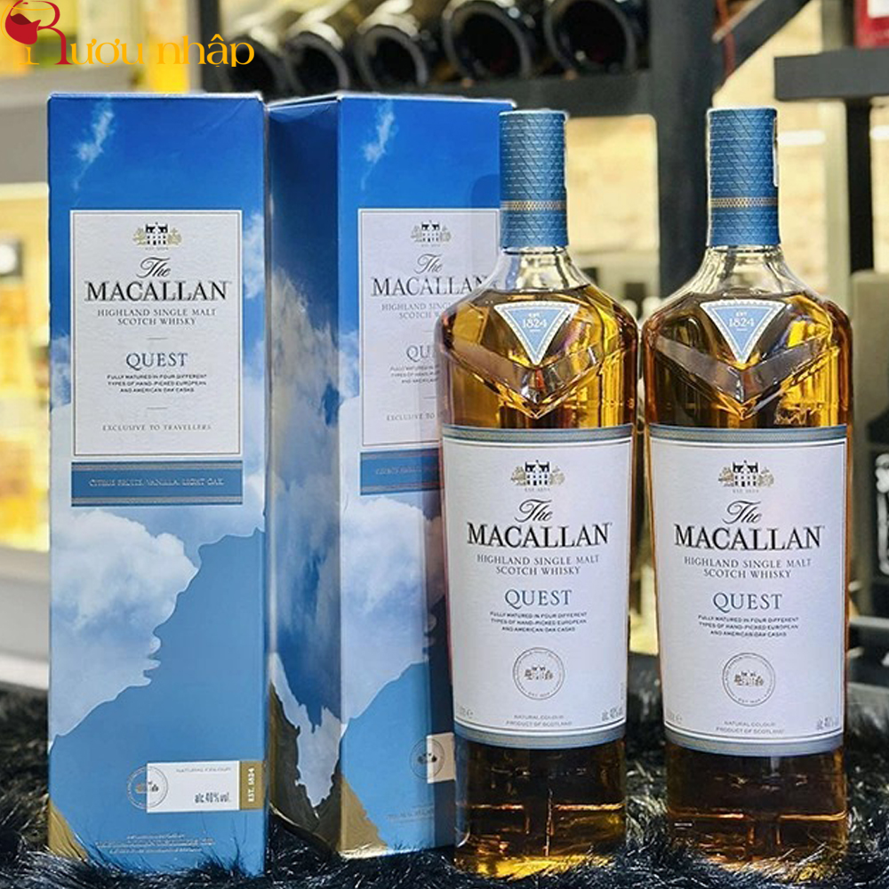 Rượu Macallan Quest 1L The Quest Collection