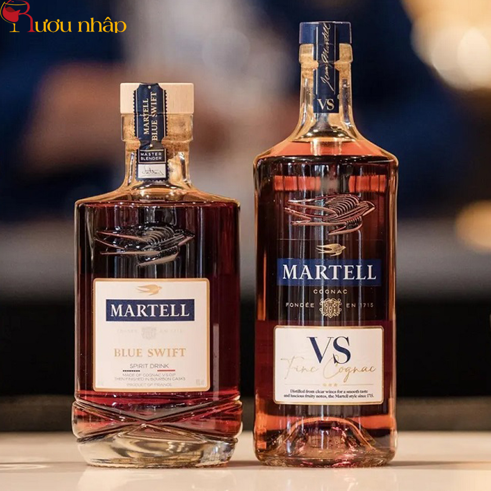 Rượu Martell Blue Swift cao cấp chính hãng nhập khẩu Pháp
