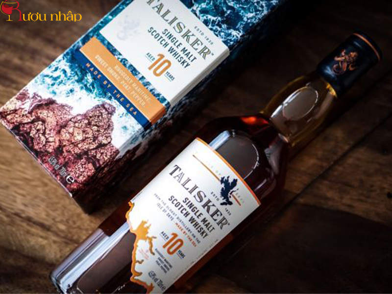 Rượu Talisker 10 Năm Hương Vị Biển Cả Từ Đảo Skye