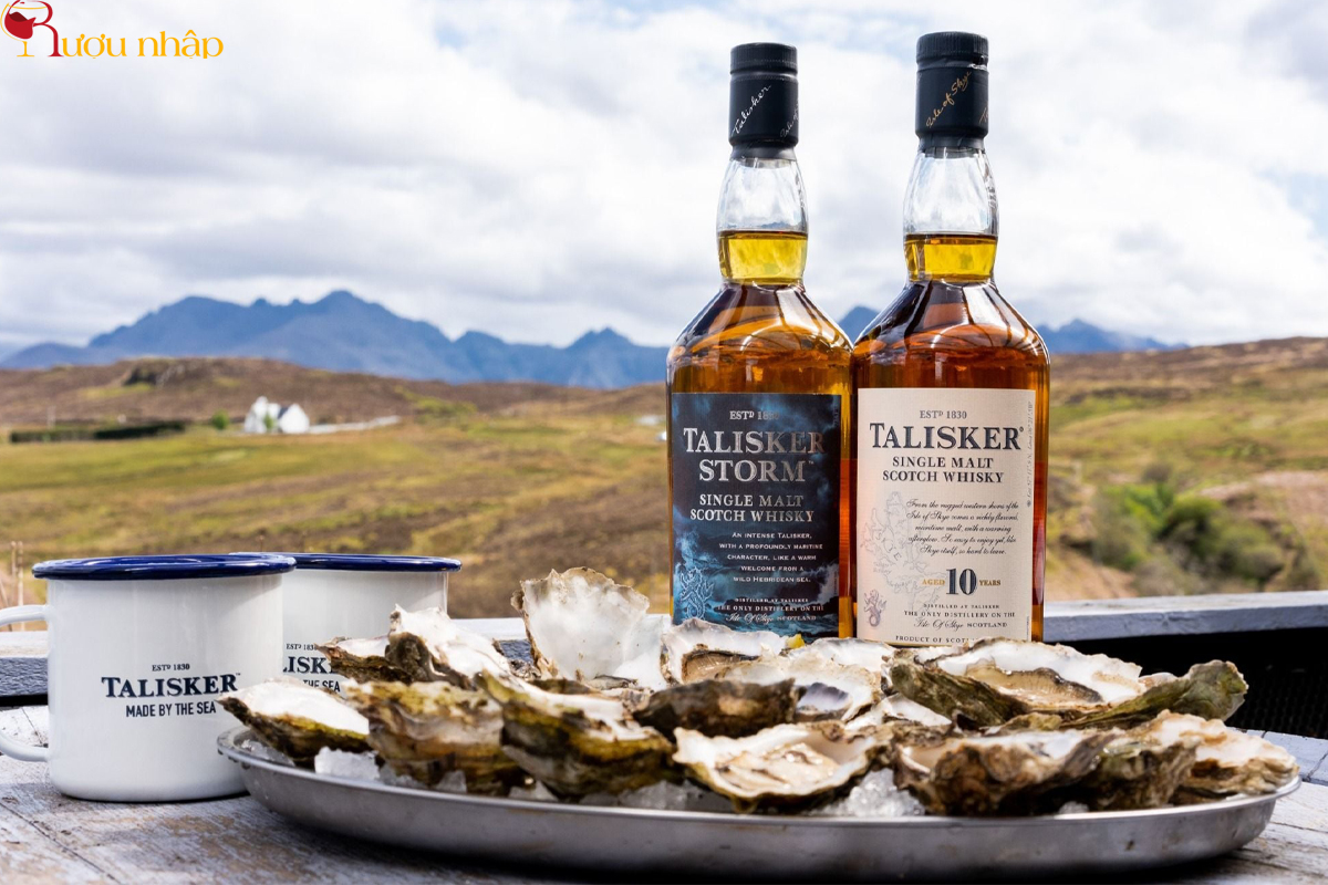 Talisker Storm là dòng Scotch Whisky Single Malt đậm chất khói nhất của thương hiệu Talisker nổi tiếng