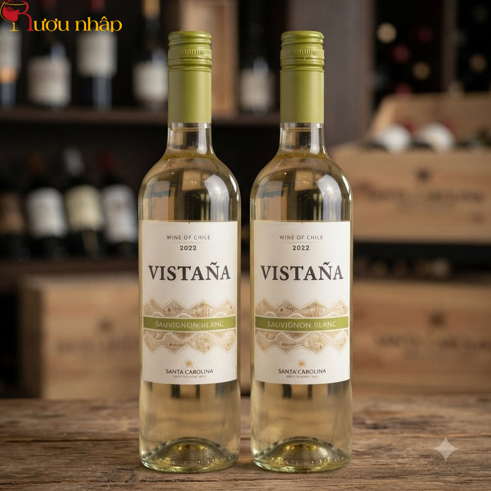 Rượu Vang CHile Santa Carolina Vistana Sauvignon Blanc