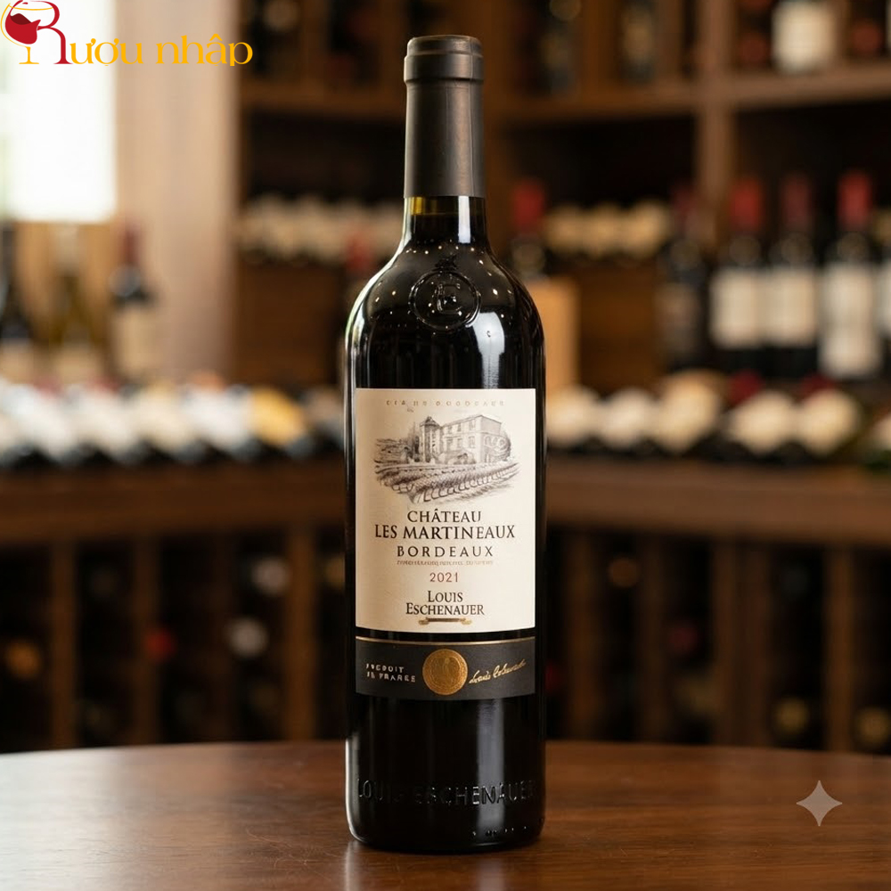 Rượu Vang Chateau Les Martineaux Bordeaux