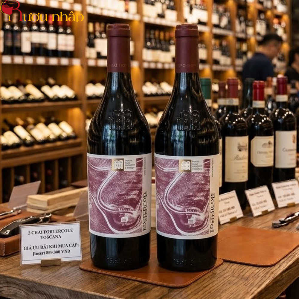 Rượu Vang Fortercole Toscana Sự Kết Hợp Hài Hòa