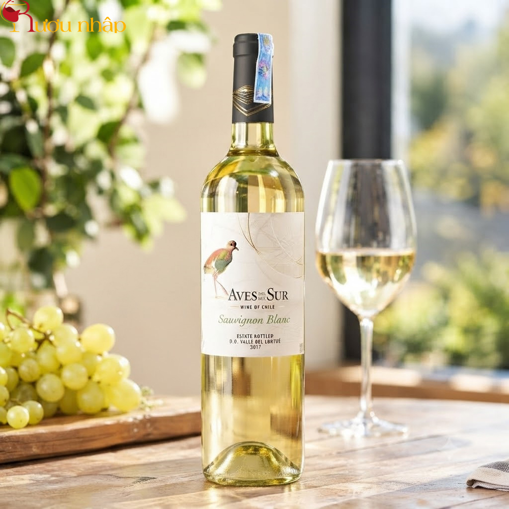 Rượu Vang Trắng Aves Del Sur Clasico Sauvignon Blanc