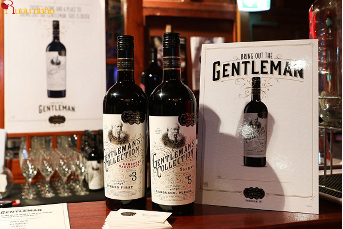Rượu Vang Úc Dr Henry Lindeman's Gentleman's Collection Shiraz Batch N°5