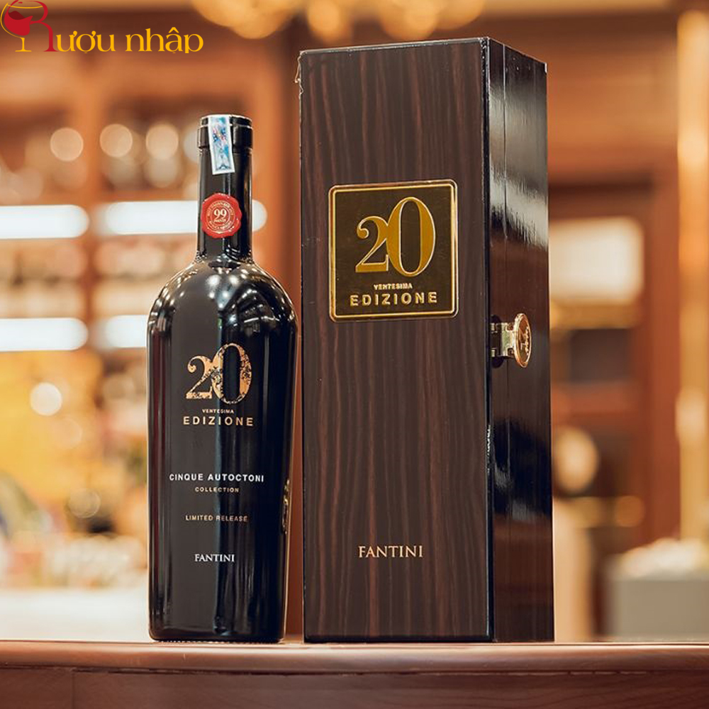 Rượu Vang Ý 20 Edizione Limited Edition Cao Cấp, Giá Tốt