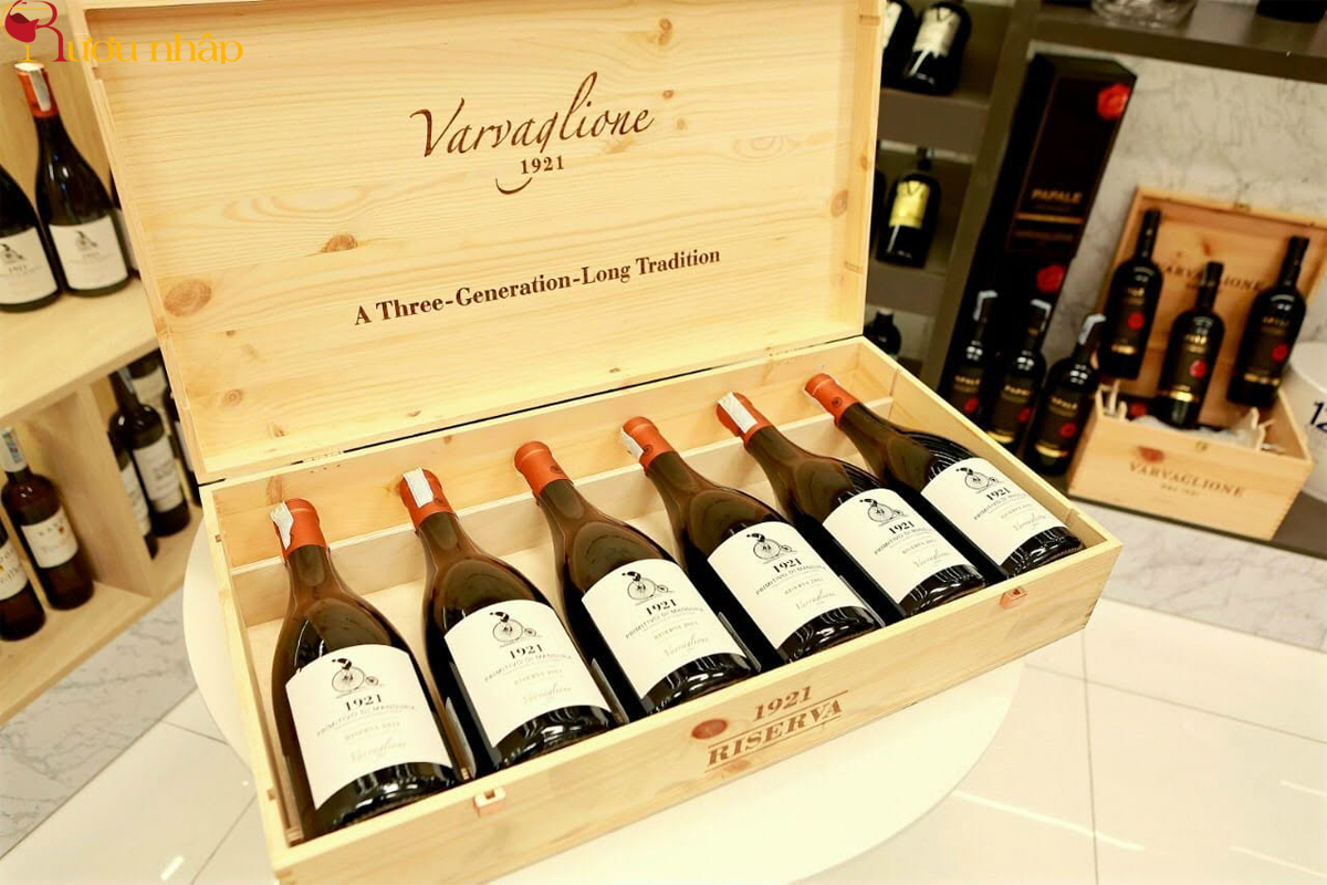 Rượu Vang ý 1921 Primitivo di Manduria Riserva DOP Chính Hãng
