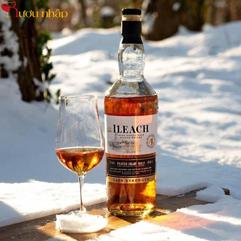 Rượu Whisky The Ileach Cask Strength Chính Hãng