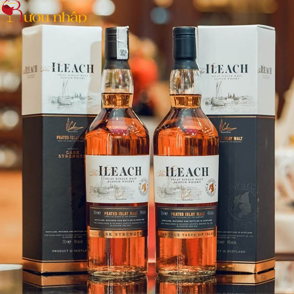 Rượu Whisky The Ileach Cask Strength
