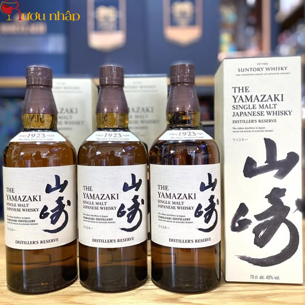 Rượu Yamazaki Distiller's Reserve Chính Hãng