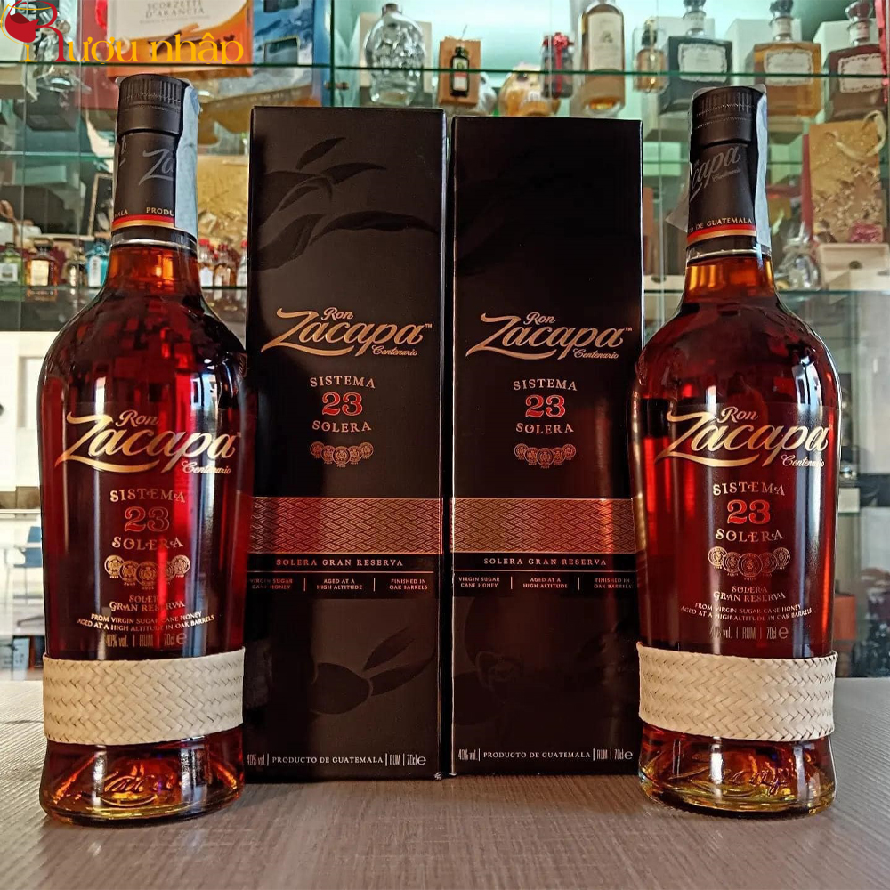 Rượu Zacapa Sistema 23 Solera Rum
