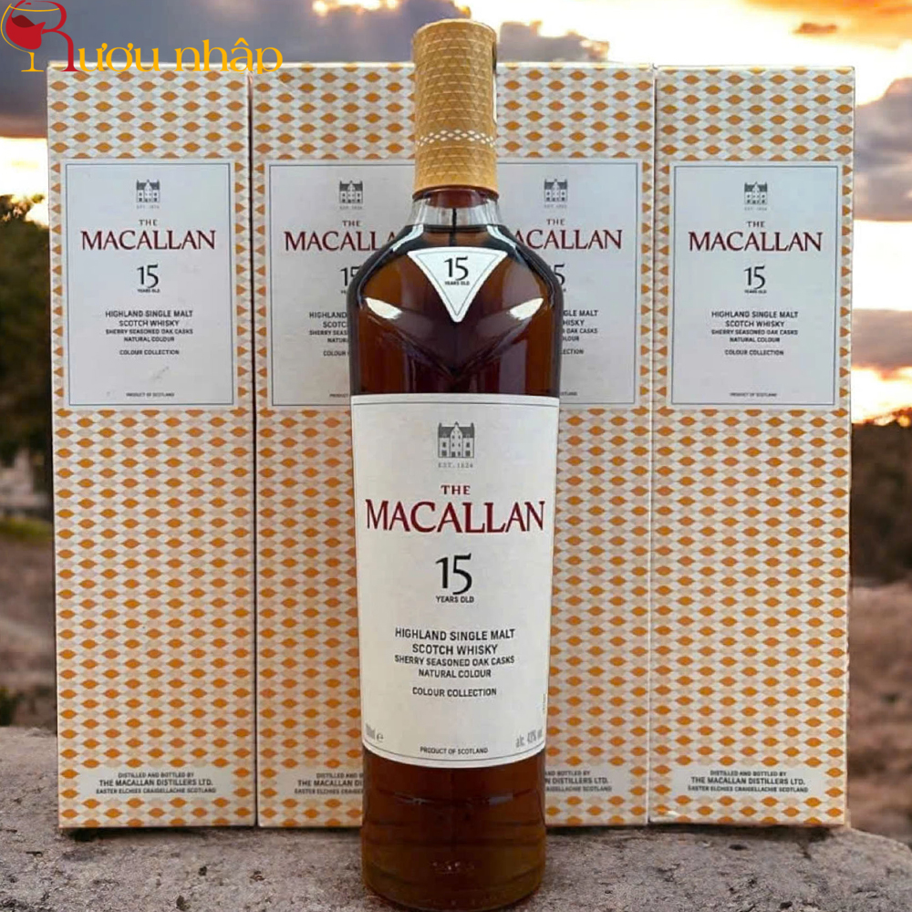 Rượu macallan 15 năm colour collection Chính Hãng Giá Tốt
