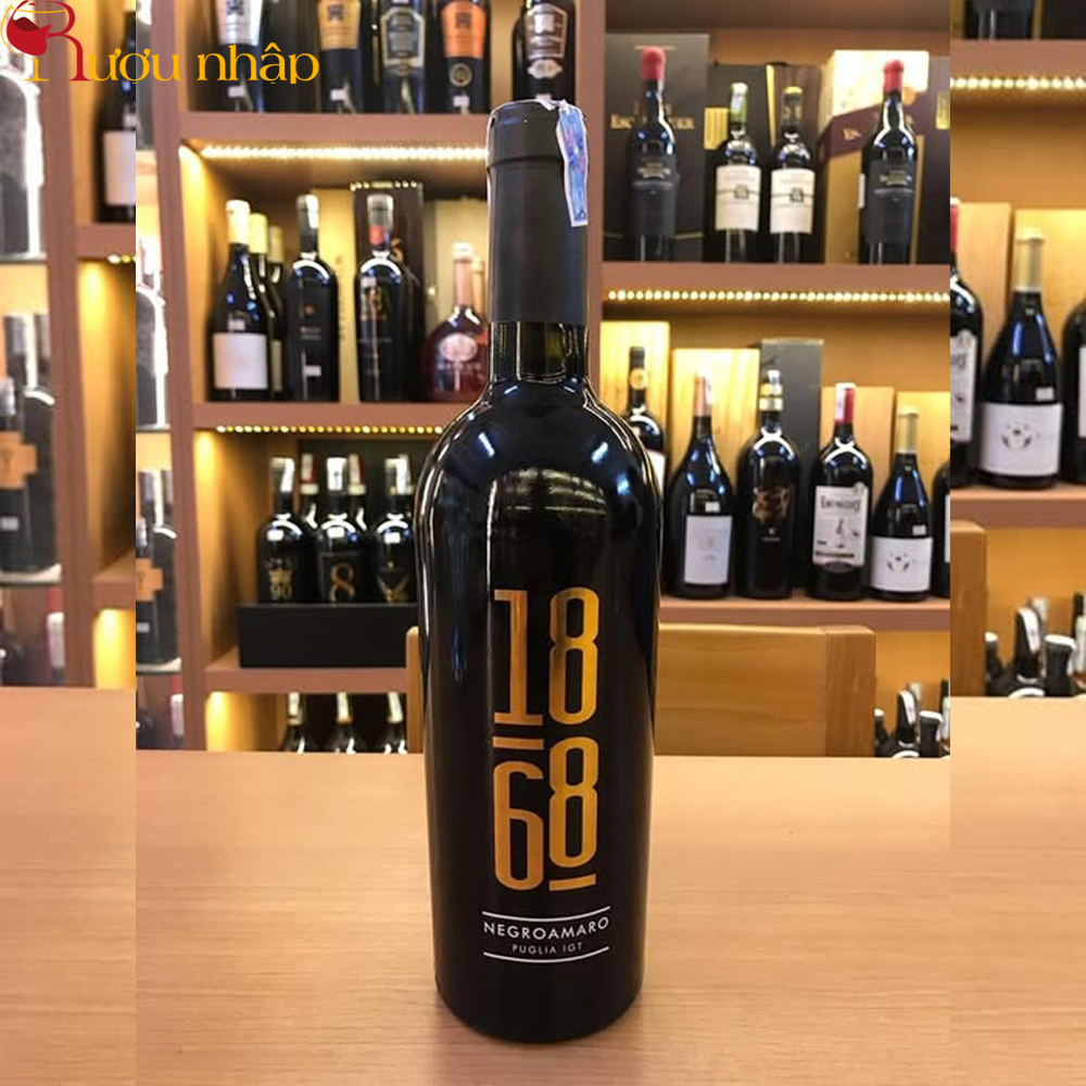 Rượu vang 1868 Negroamaro