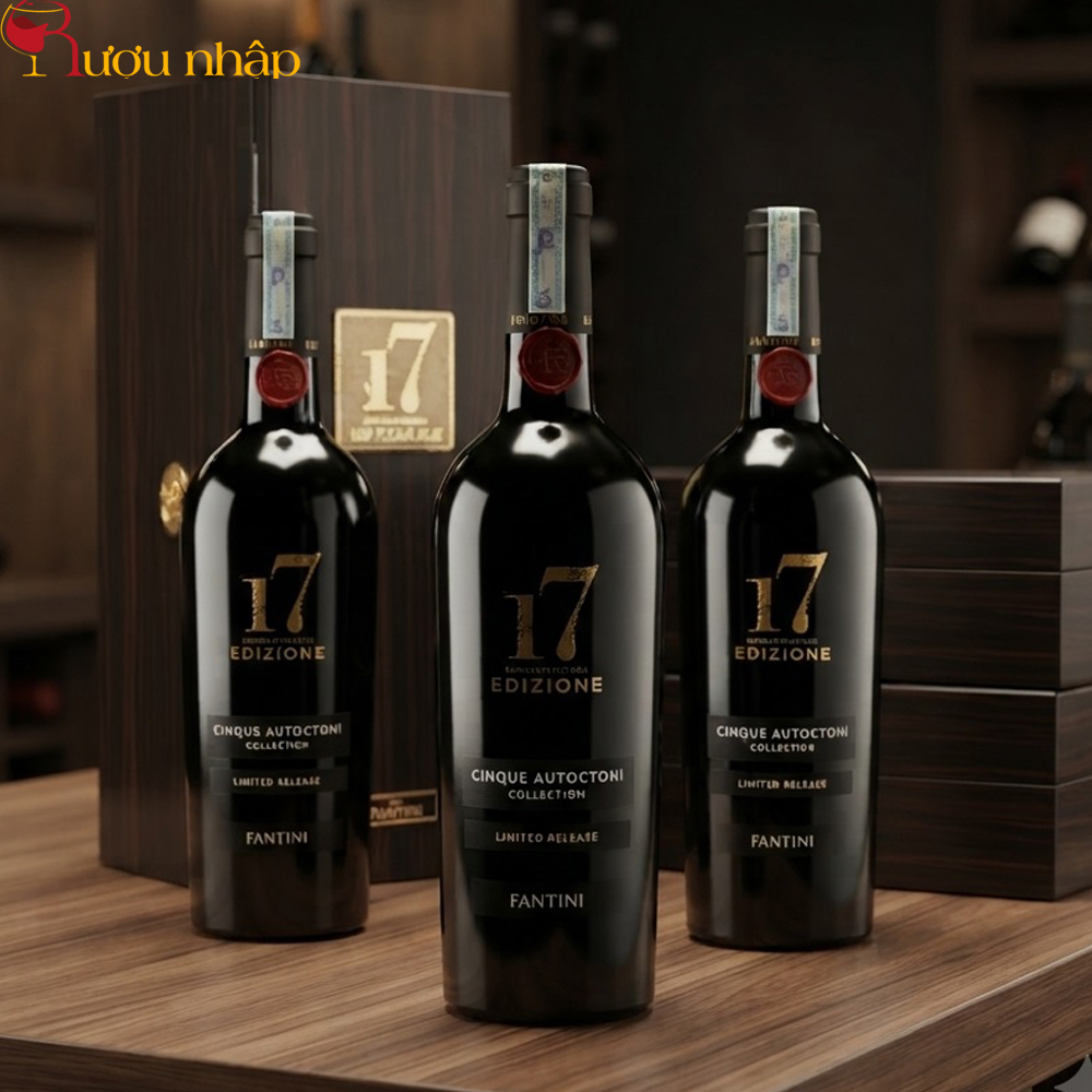 Rượu vang Ý 17 Edizione Limited Release