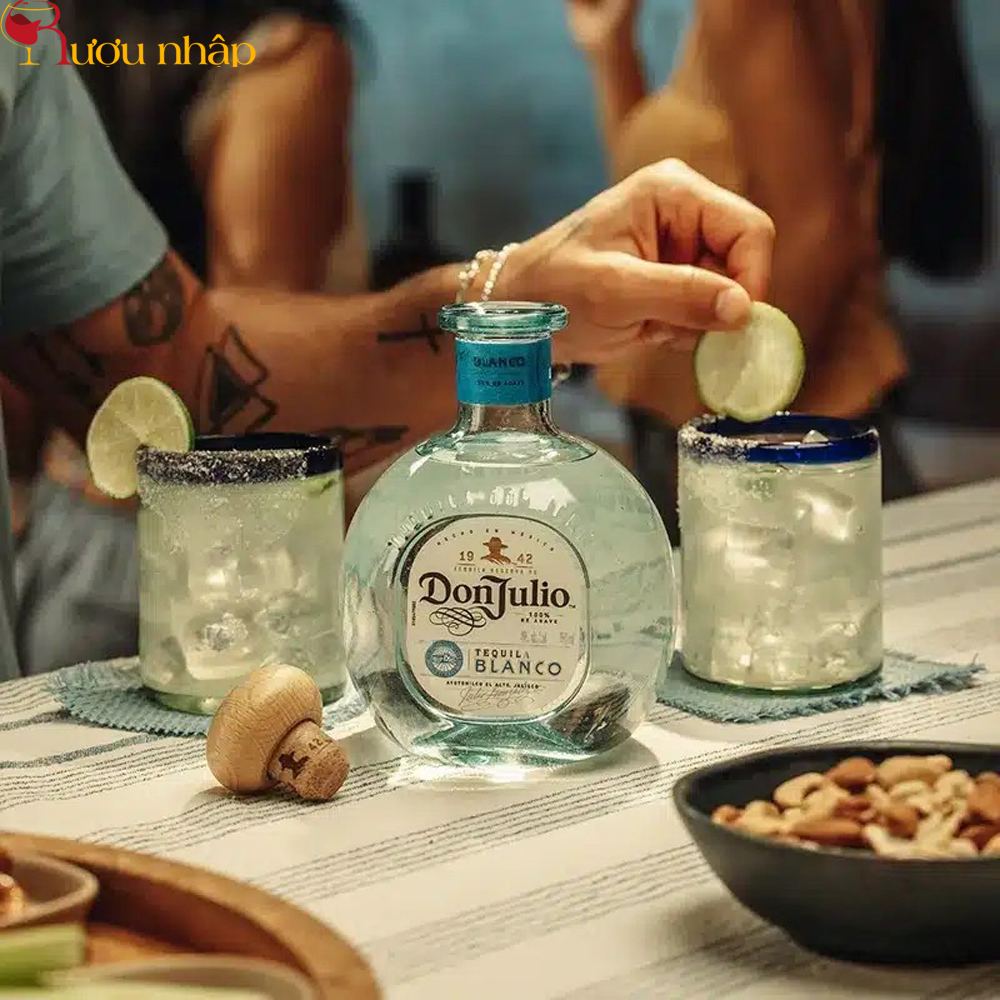 Tequila Don Julio Blanco Chính hãng Mexico Trắng
