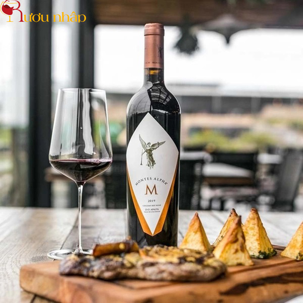 Vang Montes Alpha M Cao Cấp, Nhập Khẩu Chile Chính Hãng