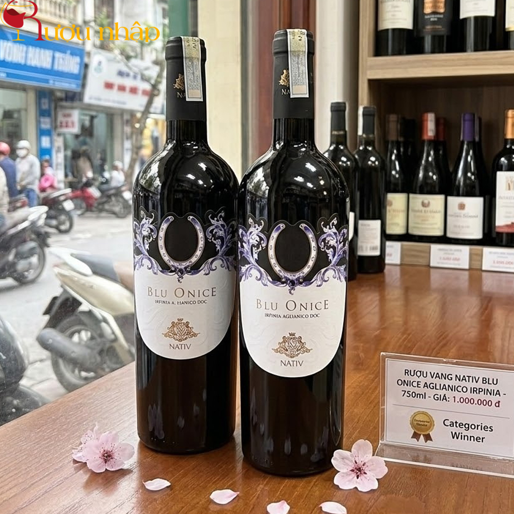 Vang Nativ Blu Onice Aglianico Irpinia