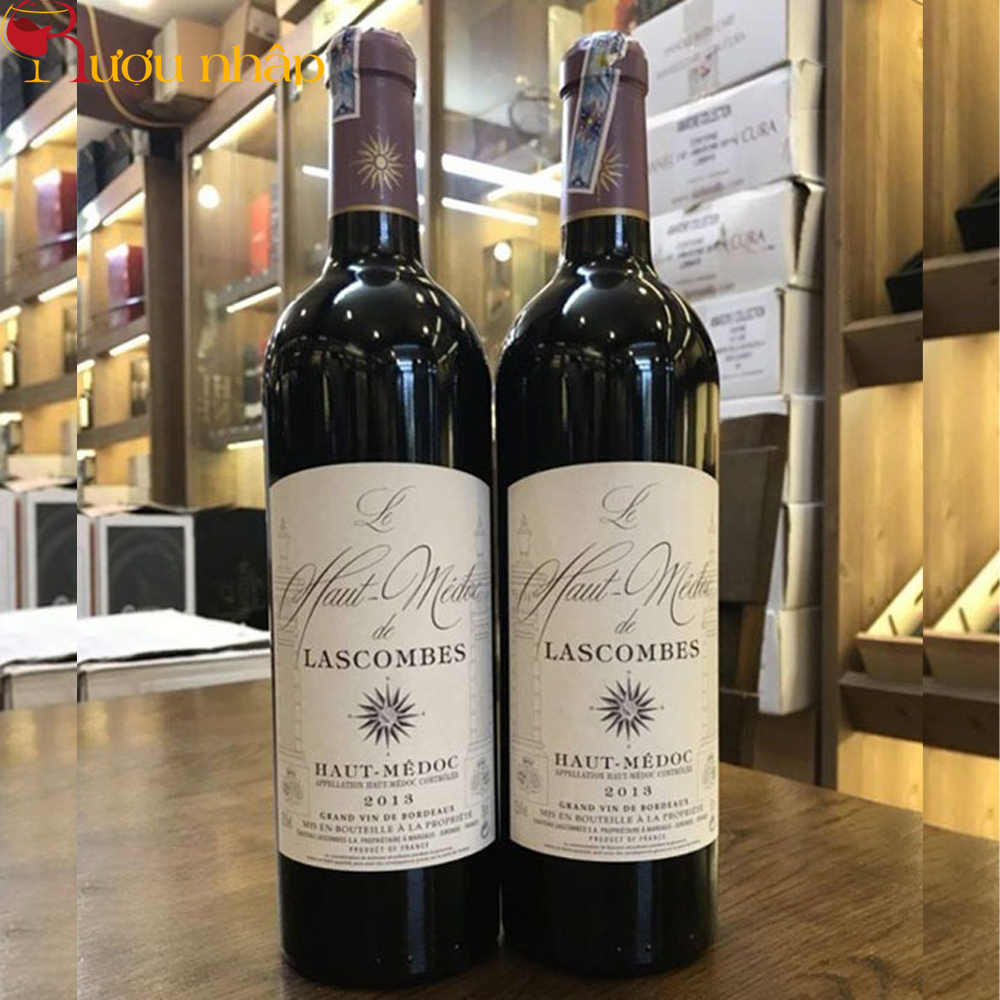 Vang Pháp Lascombes Le Haut Medoc nhập khẩu Cao Cấp