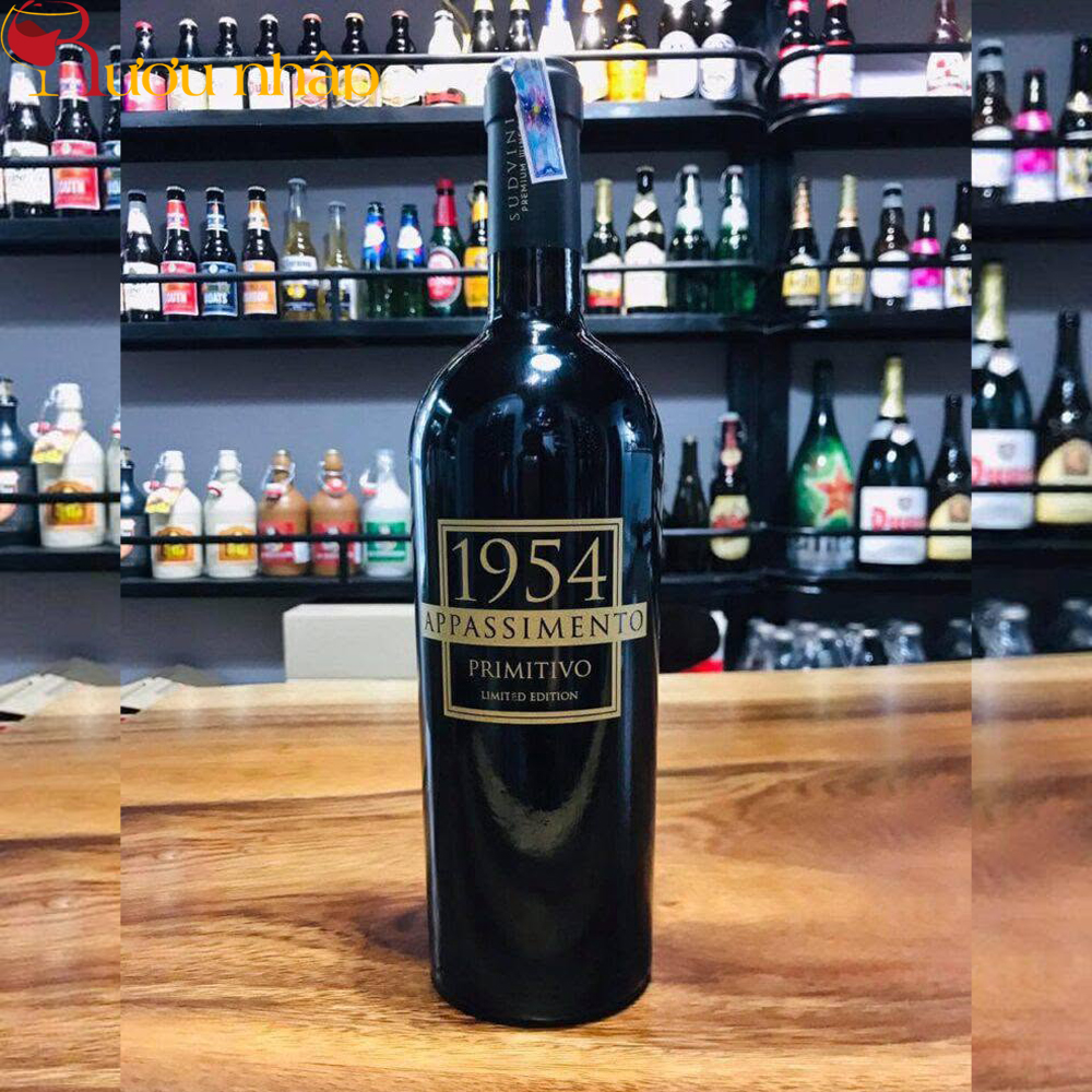 Vang Ý 1954 Appassimento Primitivo Puglia