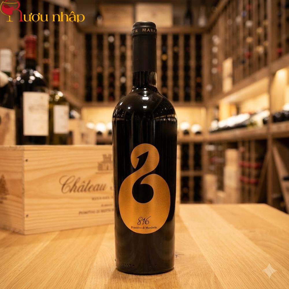 Vang Ý 816 Primitivo Di Manduria