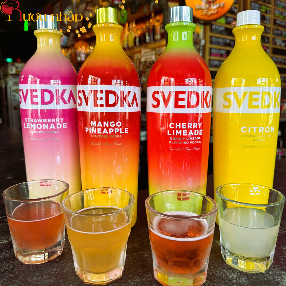 Vodka Svedka Cherry Chính Hãng