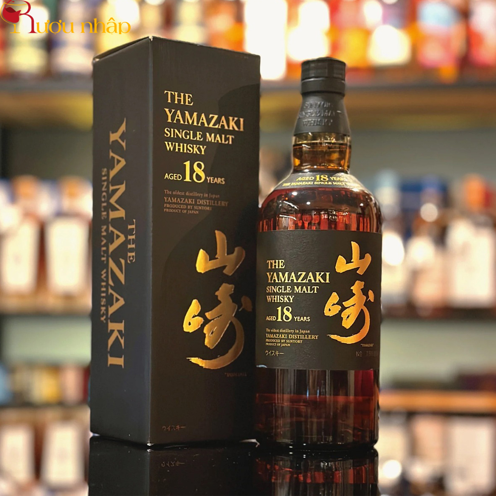 Yamazaki 18 Year Old Single Malt Japanese Whisky