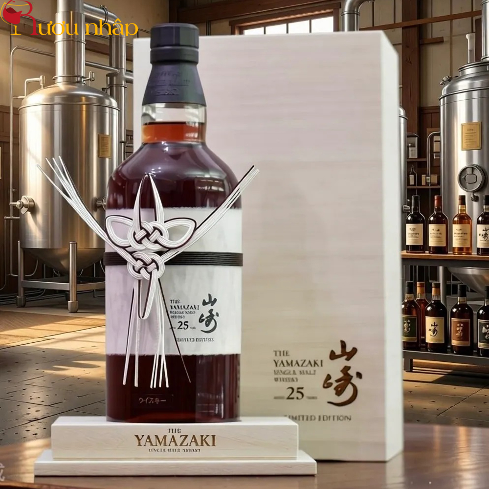 Yamazaki 25 Year Single Malt Whiskey Limited Edition