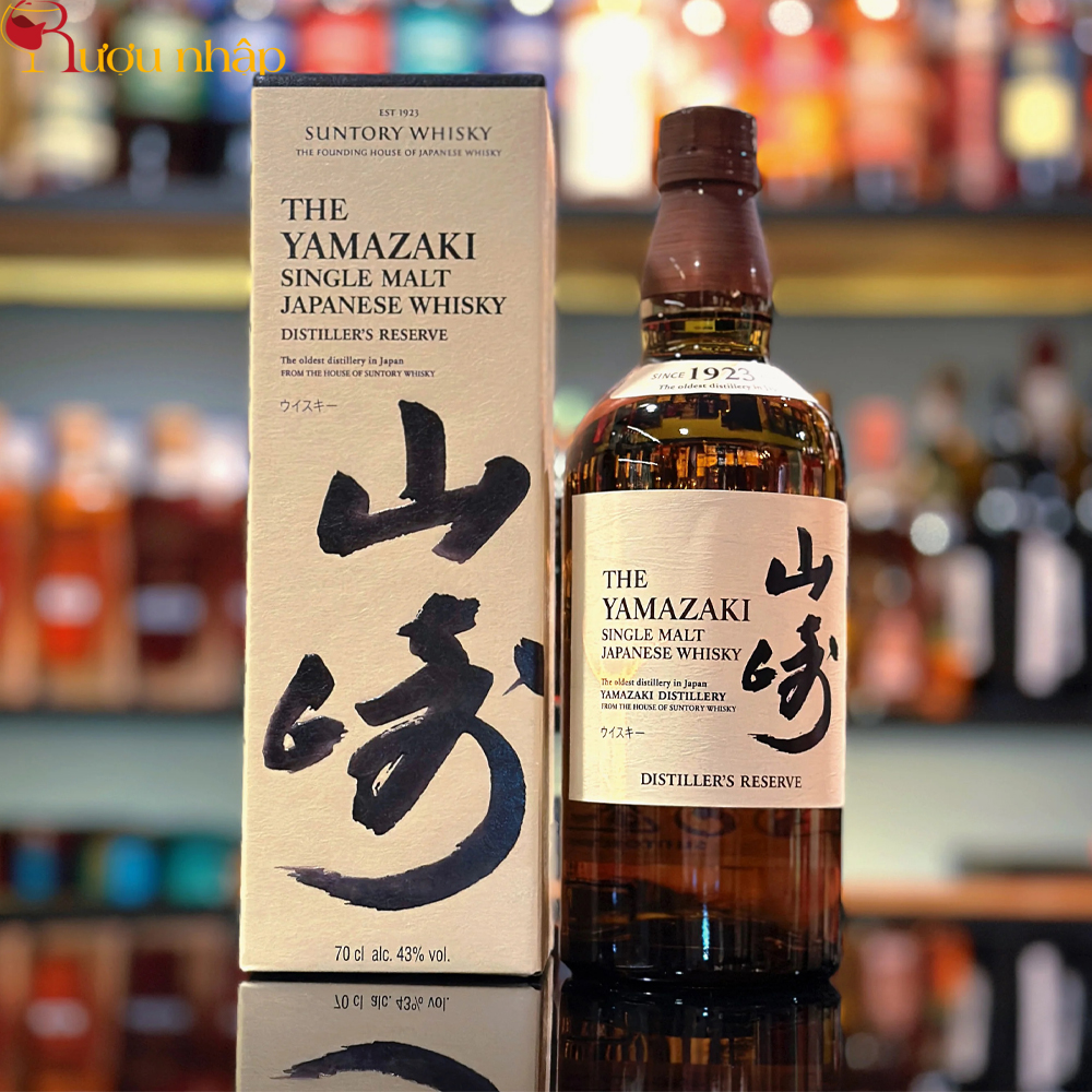 Yamazaki Distiller’s Reserve Single Malt Japanese Whisky