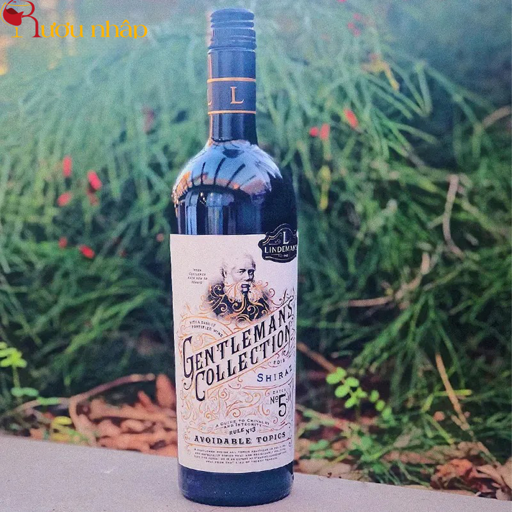 Vang Úc Dr Henry Lindeman's Gentleman's Collection Shiraz Batch N°5