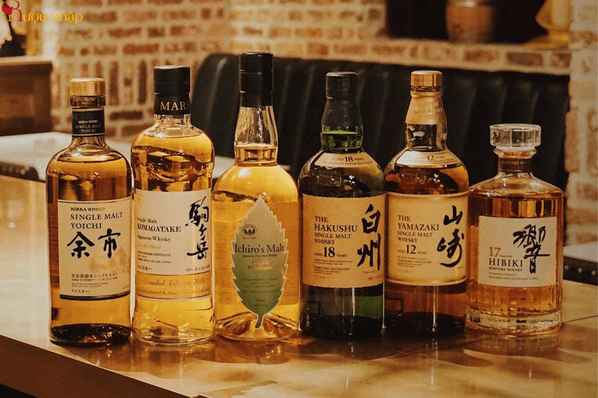 Những nhà chưng cất Single Malt Japanese Whisky nổi bật tại Rượu Nhập