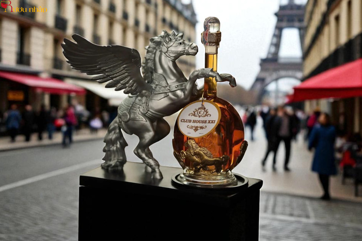 Rượu con ngựa Thần Pegasus (ngựa cánh)