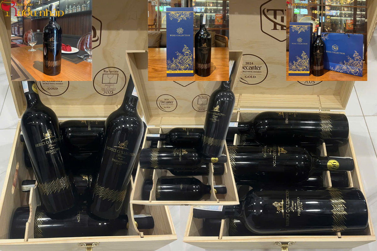 Rượu Vang Berici Collection Riserva 16% Giá Tốt Nhất
