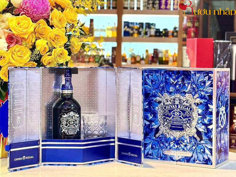 Chivas 18 Blue Hộp Quà Tết 2026 Chivas 18 Blue Hộp Quà Tết 2026
