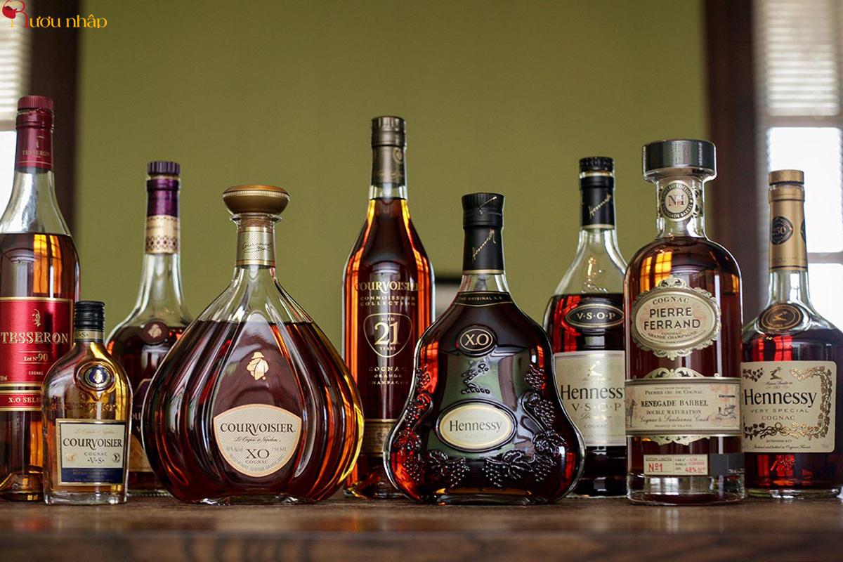 Giá rượu Cognac cao cấp khác tại Rượu Nhập
