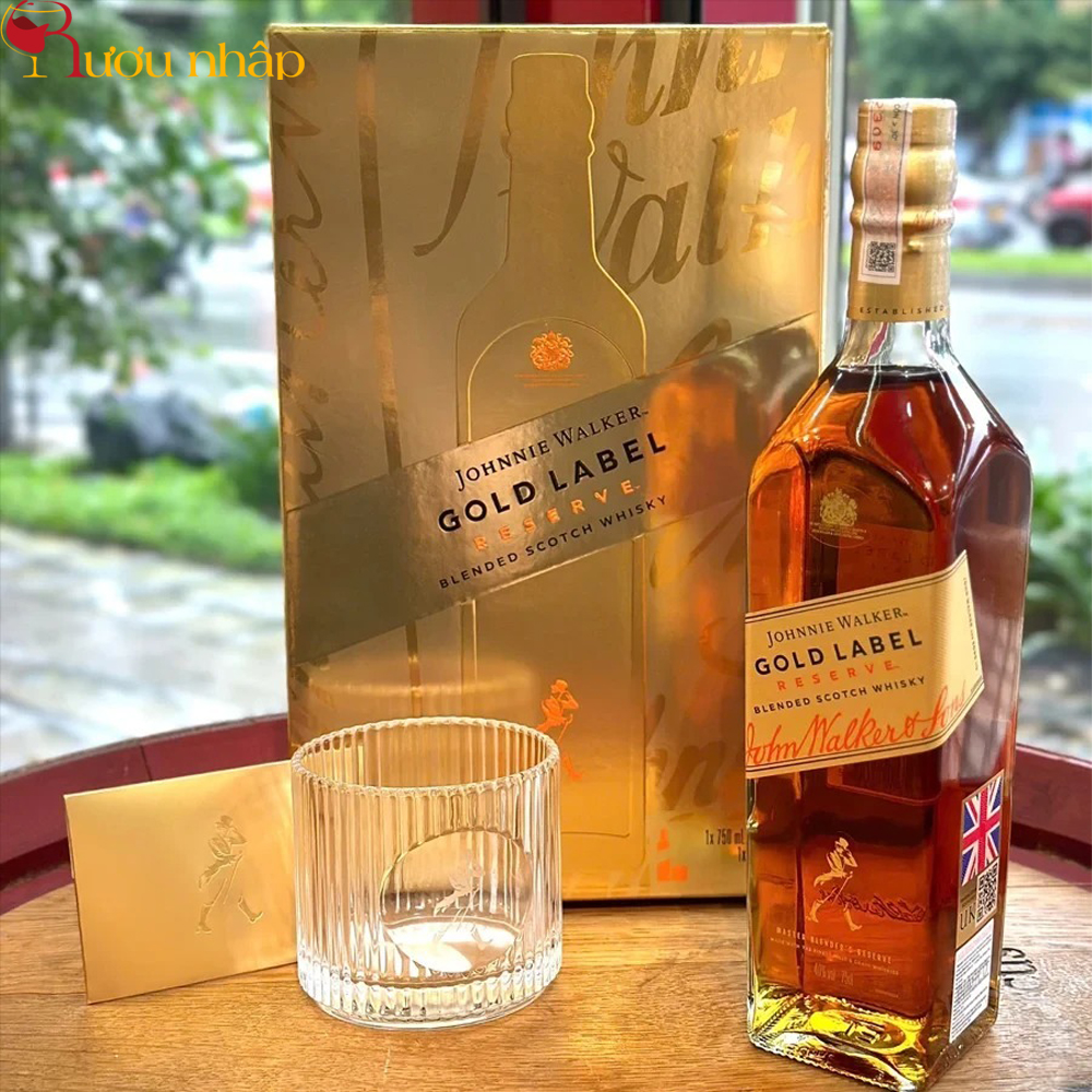 Johnnie Walker Gold - Hộp quà Tết 2026 Johnnie Walker Gold Label Hộp Quà Tết 2026