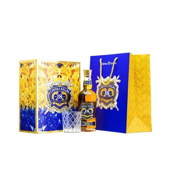 Rượu Chivas 18 năm Hộp quà Tết 2026 Rượu Chivas 18 năm Hộp quà Tết 2026