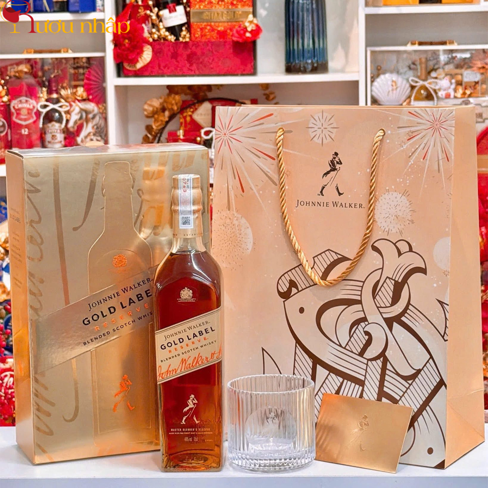 Set Quà Johnnie Walker Gold Label Reserve – Sang Trọng & Đẳng Cấp Set Quà Johnnie Walker Gold Label Reserve – Sang Trọng & Đẳng Cấp