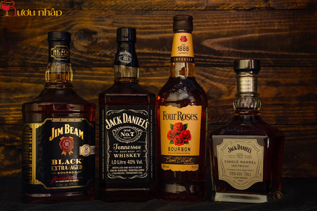 Bourbon whiskey là biểu tượng rượu mạnh của Mỹ, nổi bật với vị ngọt dịu từ ngô và hậu vị gỗ sồi cháy đầy mộc mạc.